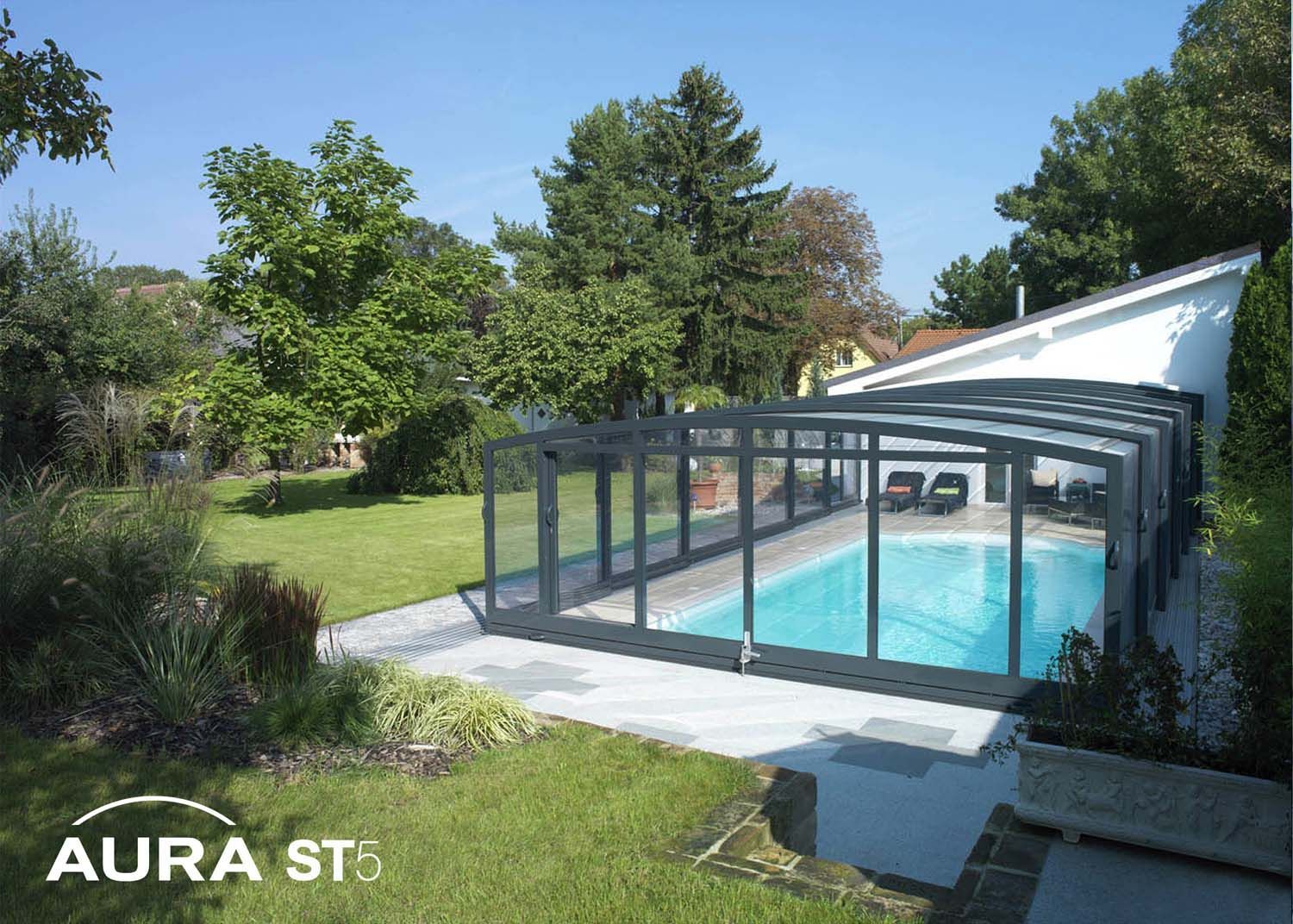 Schwimmbadüberdachung - Dream Pools - Herisau