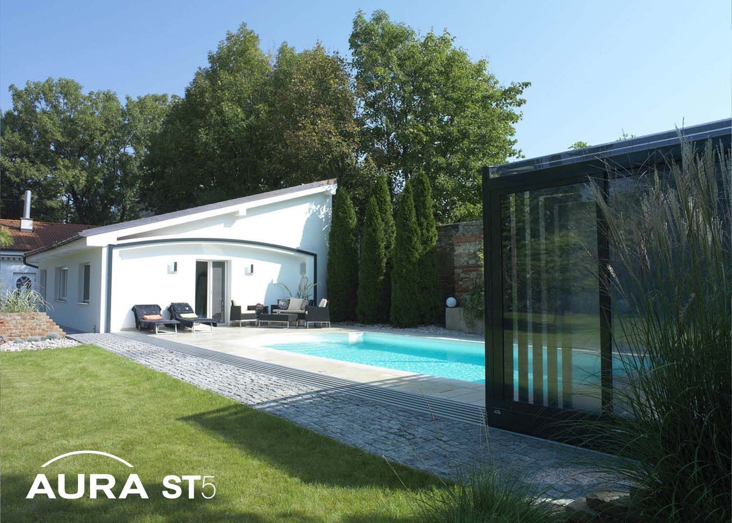 Schwimmbadüberdachung - Dream Pools - Herisau