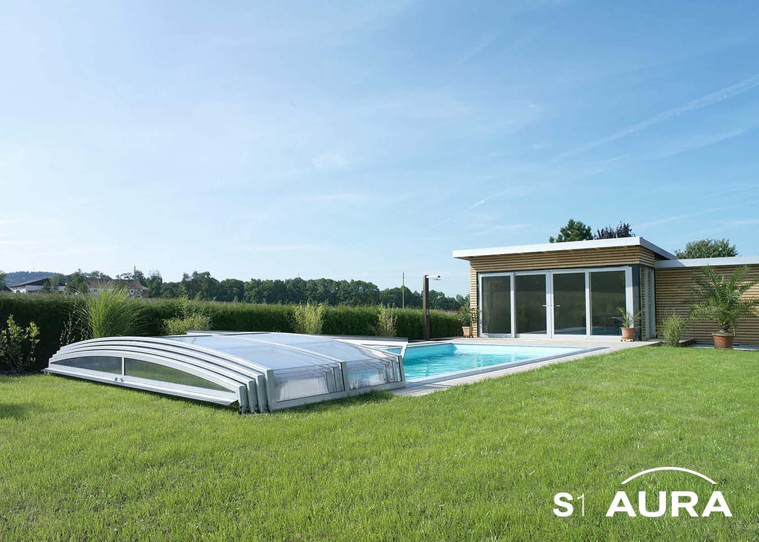 Schwimmbadüberdachung - Dream Pools - Herisau