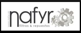 Un logotipo de nafyr con un engranaje.