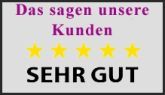 Das sagen unsere Kunden: Sehr Gut