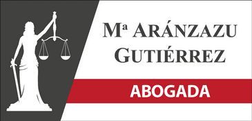 Tarjeta de visita con los nombres "Mª ARÁNZAZU GUTIÉRREZ"