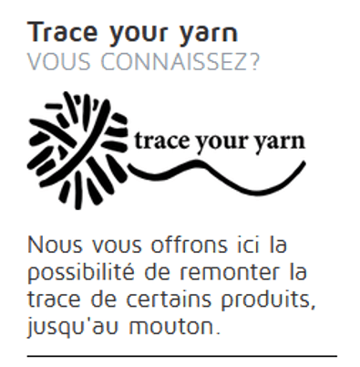 Le monde des laines - trace your yarn