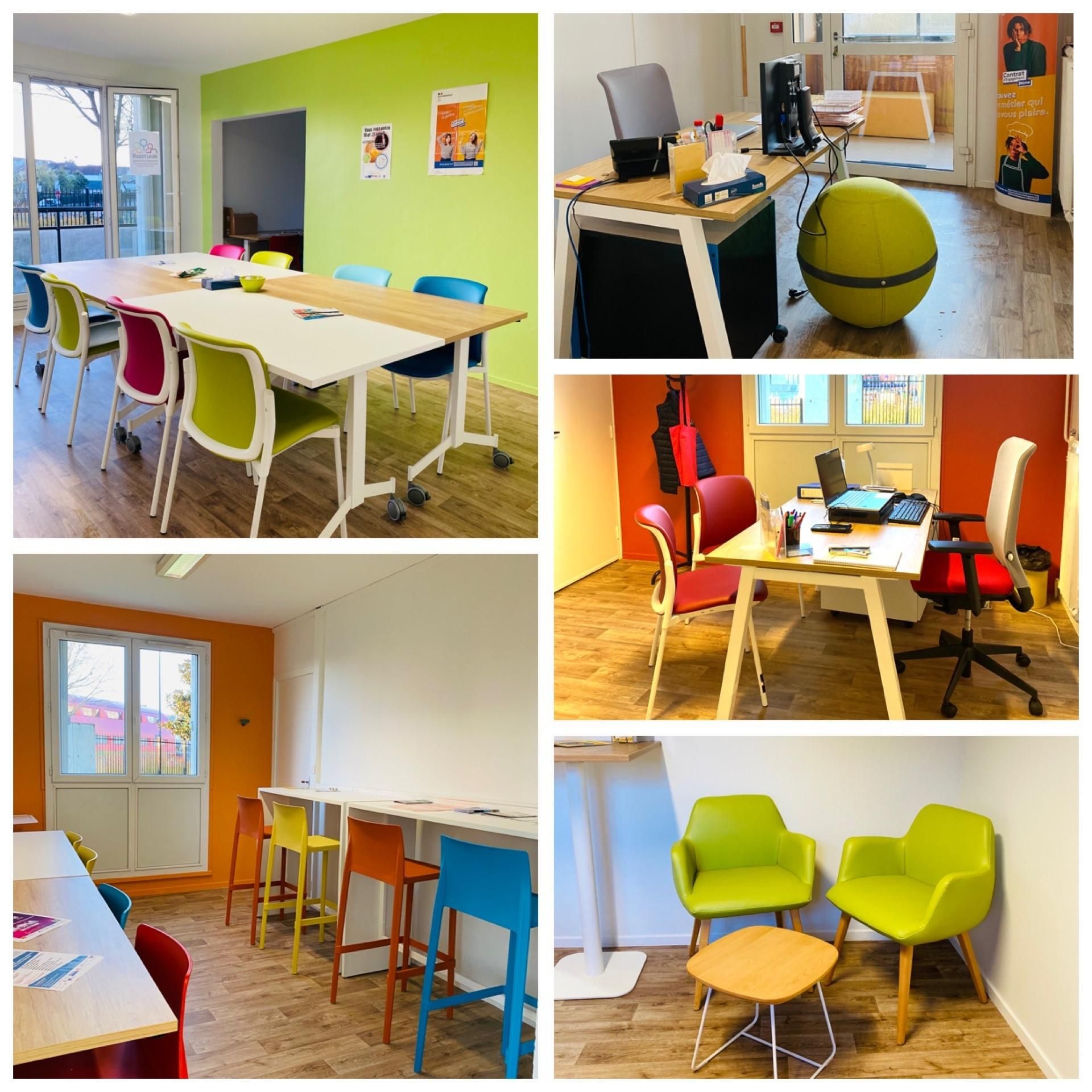 Nettoyage du bureau d'accueil des jeunes