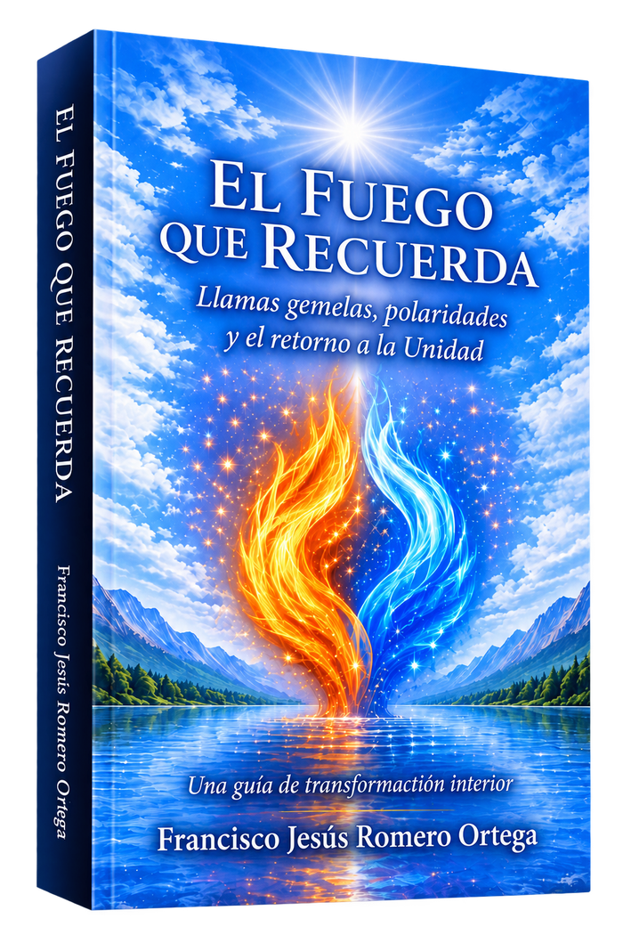 Páginas de libro resplandecientes con un plantón, luz solar y destellos sobre un amanecer en la montaña