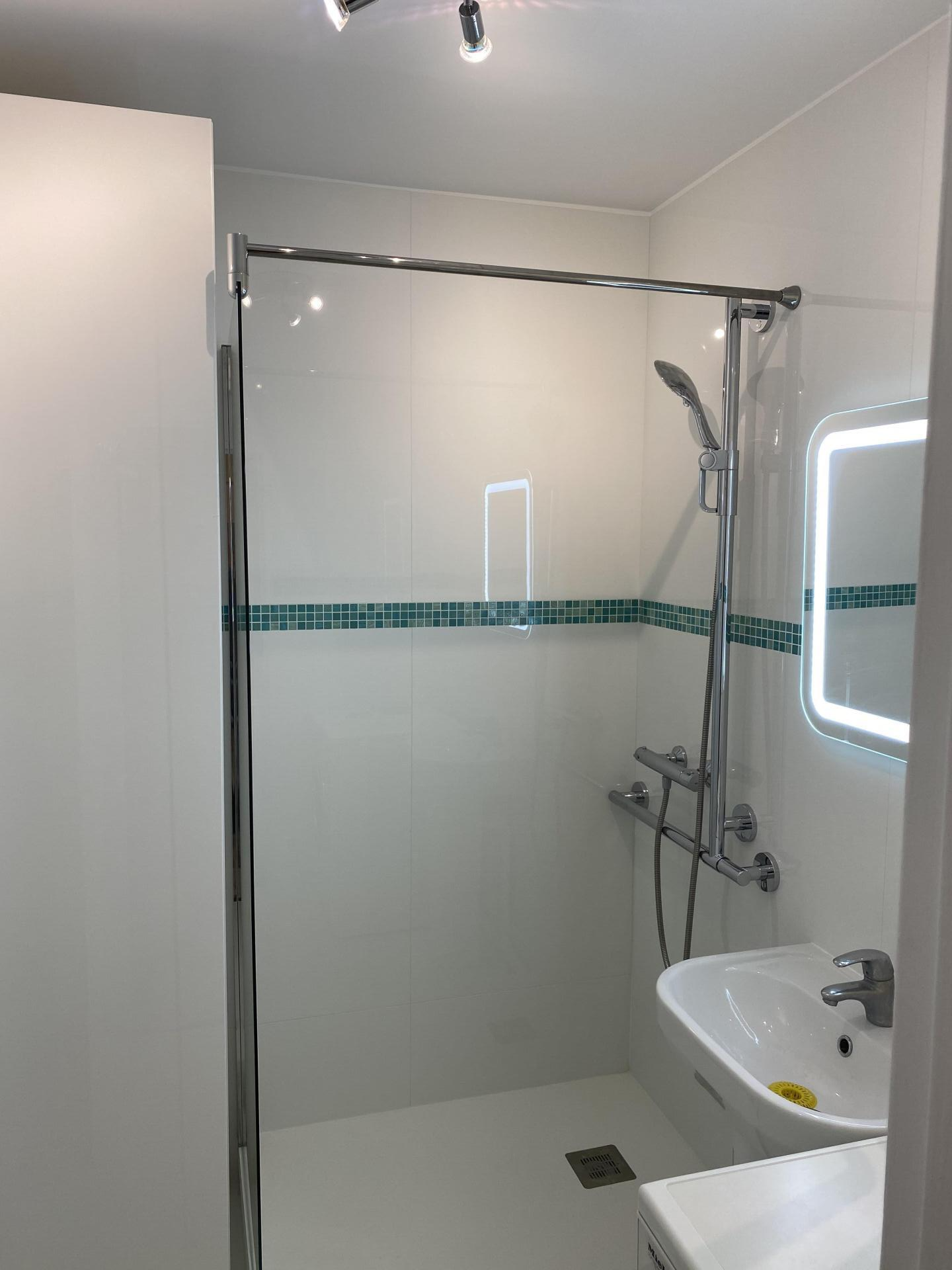 Douche à l'italienne