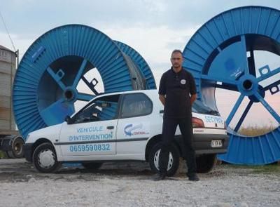 Surveillance de tourets de câbles