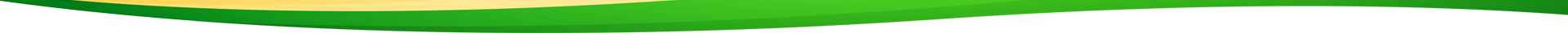 Une fine bande verte longe le bord supérieur sur un fond majoritairement blanc.