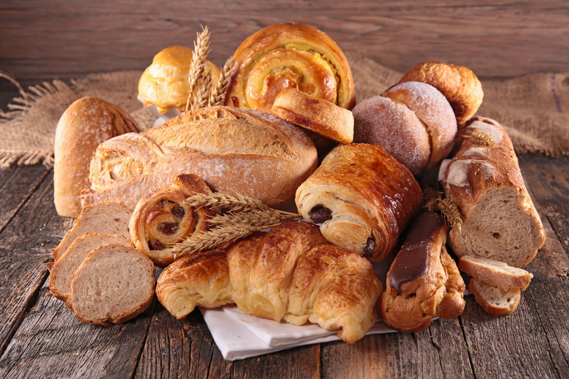 Diverses viennoiseries