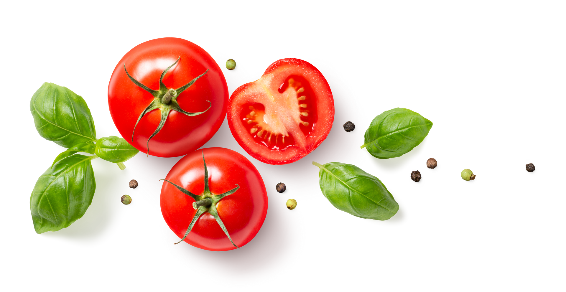 3 tomates détourées