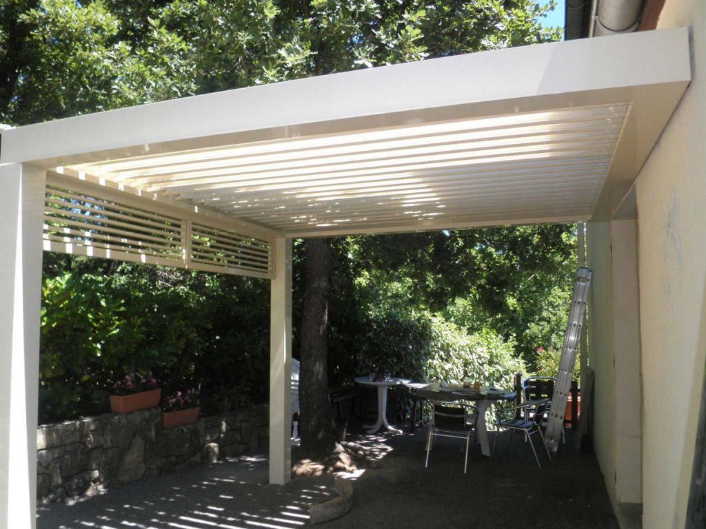 Pose pergola