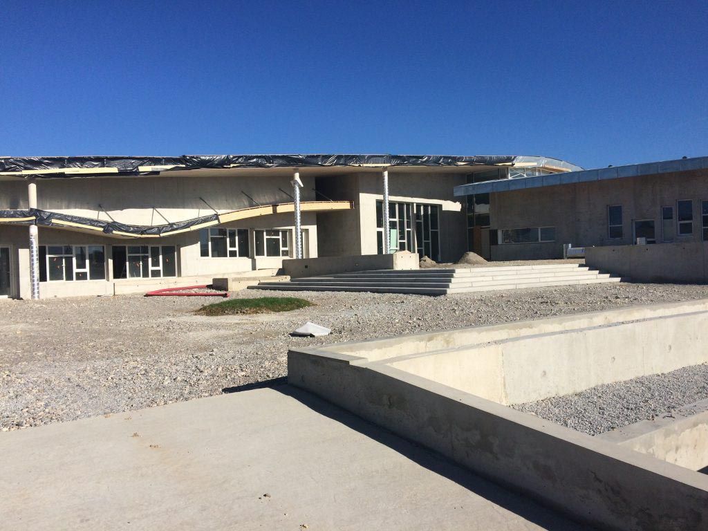 Vue du chantier en cours