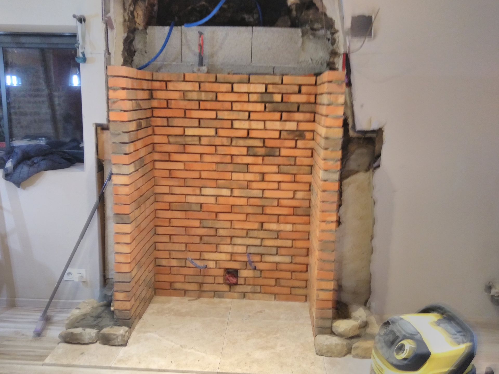 Création de cheminée