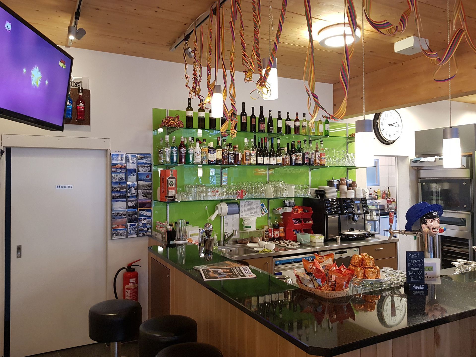 Take away, Café und Kisok - Blumen Vergissmeinnicht GmbH in Unterterzen]