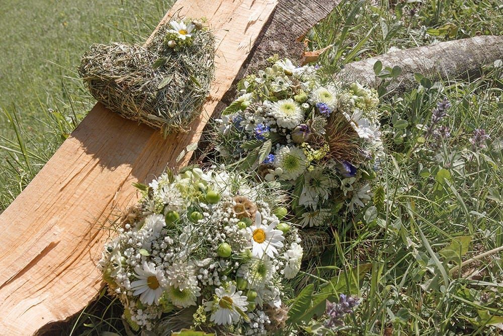 Blumen für Hochzeiten - Blumen Vergissmeinnicht GmbH in Unterterzen