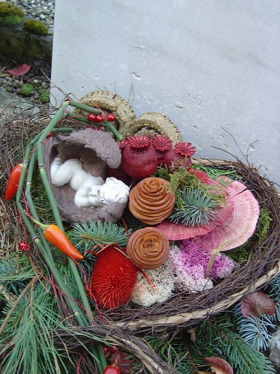 Trauerschmuck - Blumen Vergissmeinnicht GmbH in Unterterzen