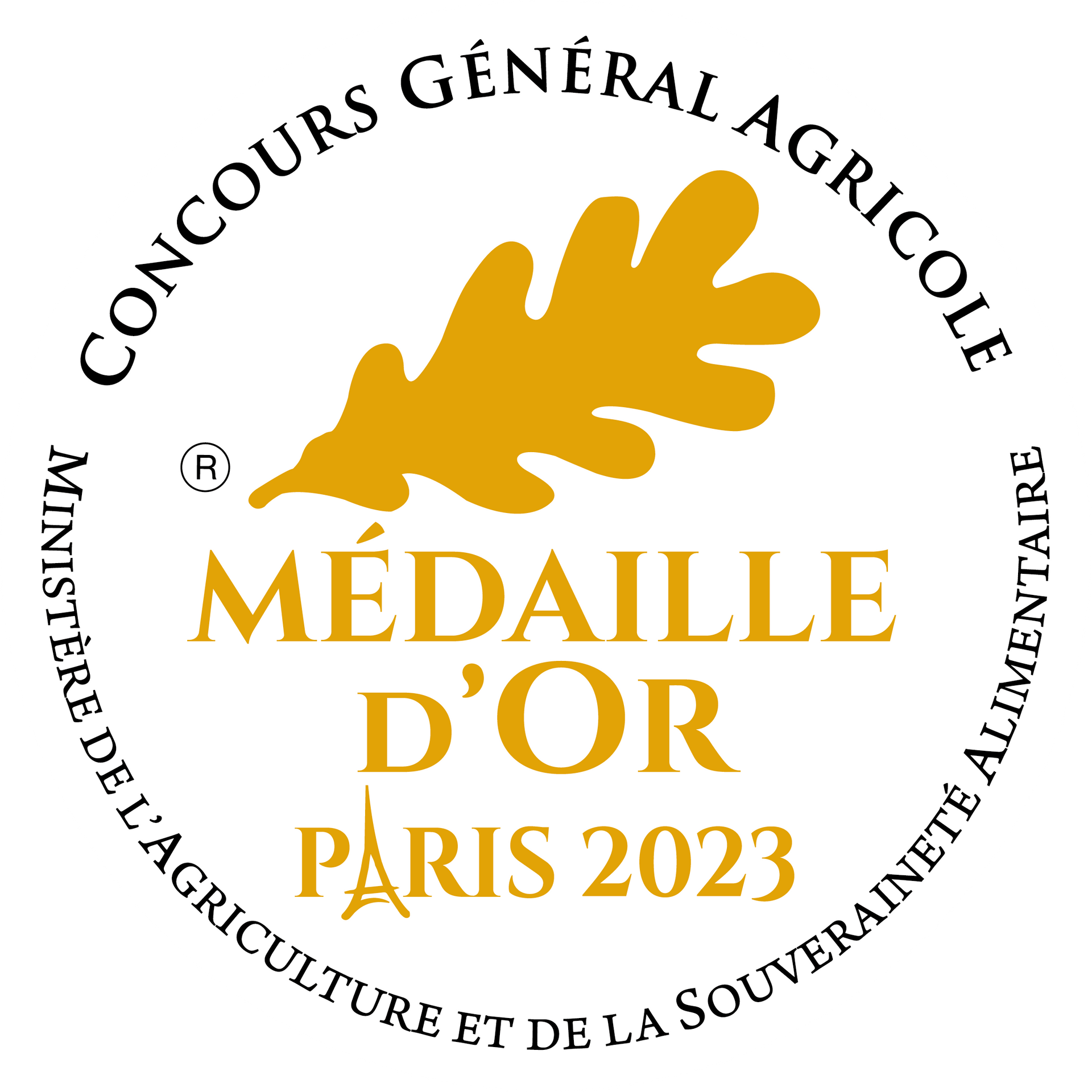 Médaille d'or 2023