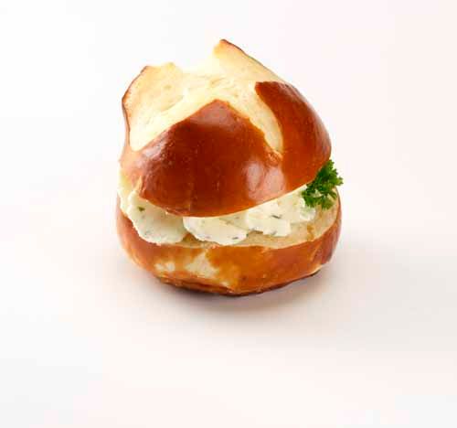 Laugenknopf Frischkäse - Bäckerei, Konditorei, Confiserie Mock