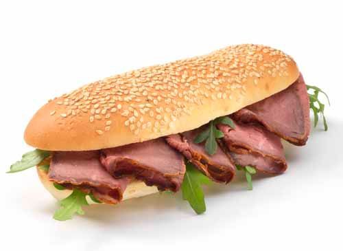 Roastbeef Sandwich - Bäckerei, Konditorei, Confiserie Mock