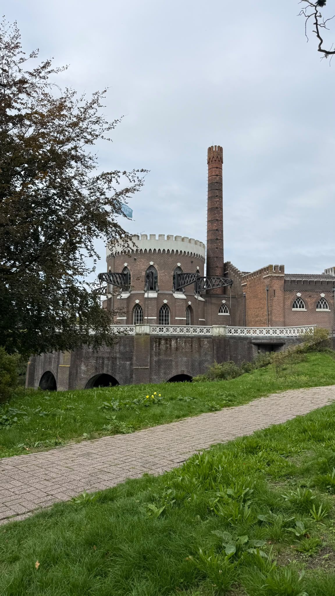 Cruquius Museum in Haarlemmermeer met historische stoommachine
