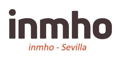 Un logotipo para inmho inmho sevilla sobre un fondo blanco.