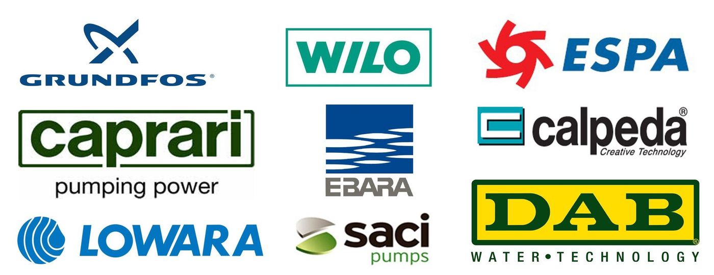Un collage de logotipos de diferentes empresas, incluida Caprani.