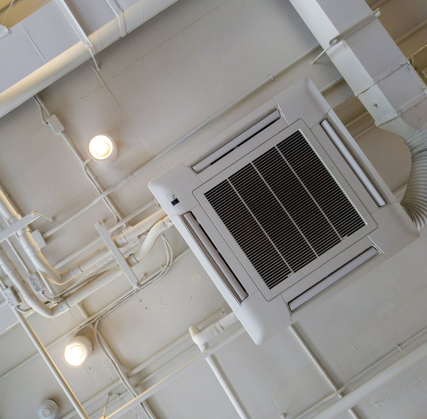 Un climatisation gainable au plafond
