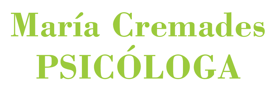 María Cremades PSICÓLOGA