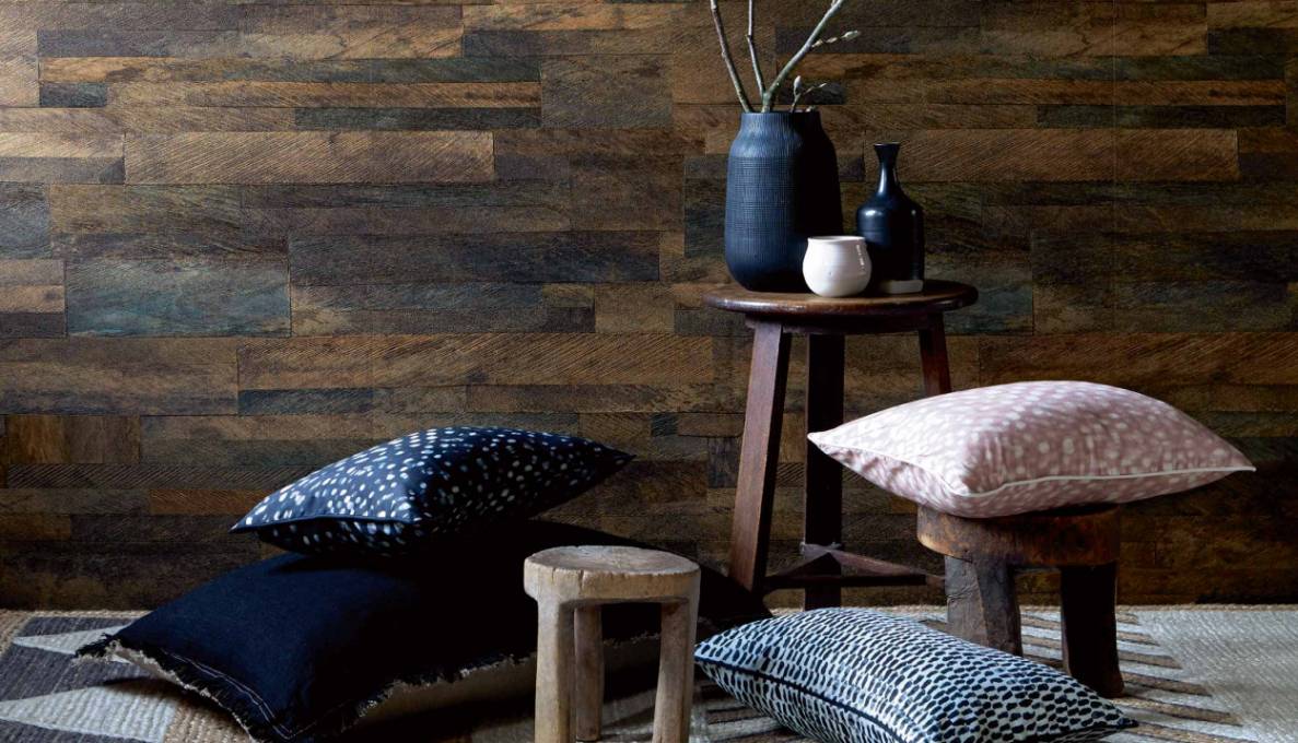 Décoration avec tabourets