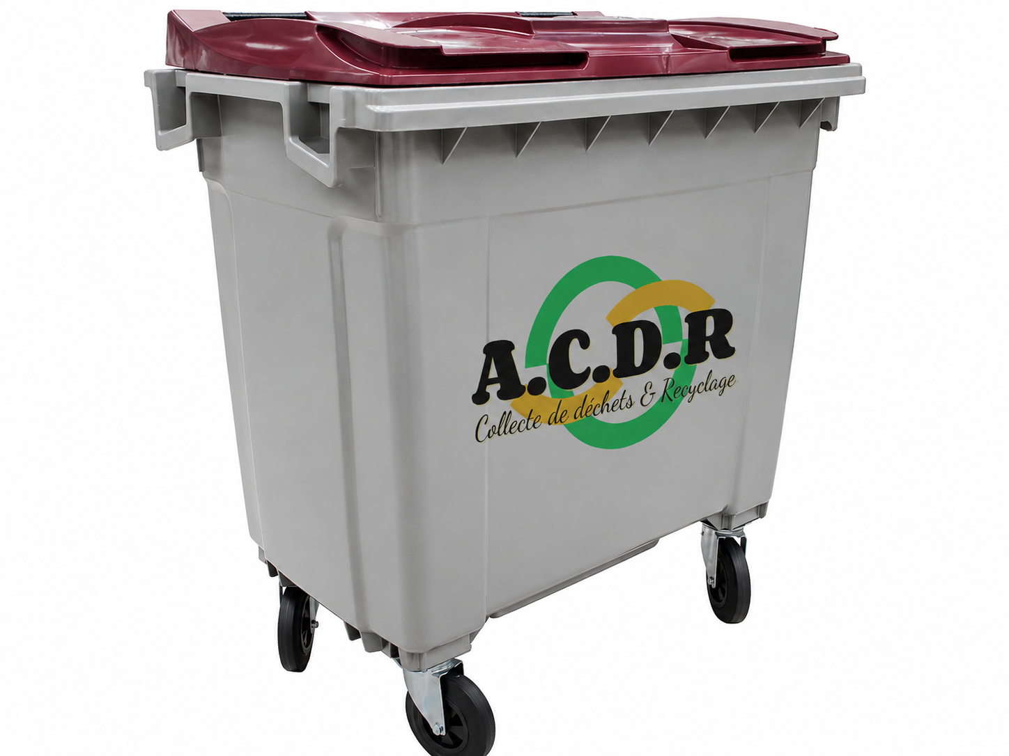 Tas de déchets plastiques.