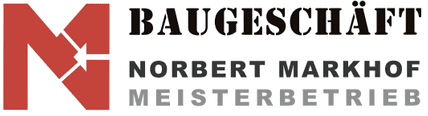 Baugeschäft Nobert Markhof e.K. Logo