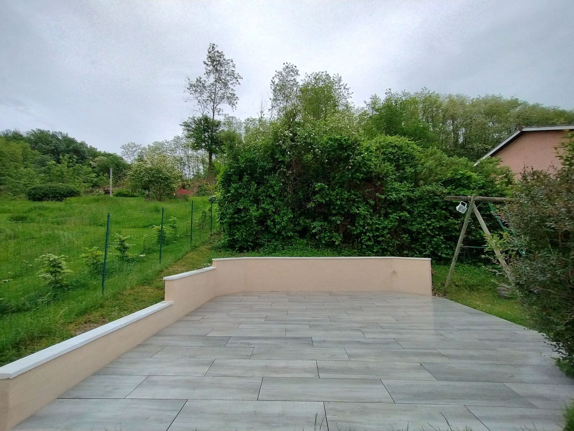 Création de terrasse et muret par ETS ROBELLETS