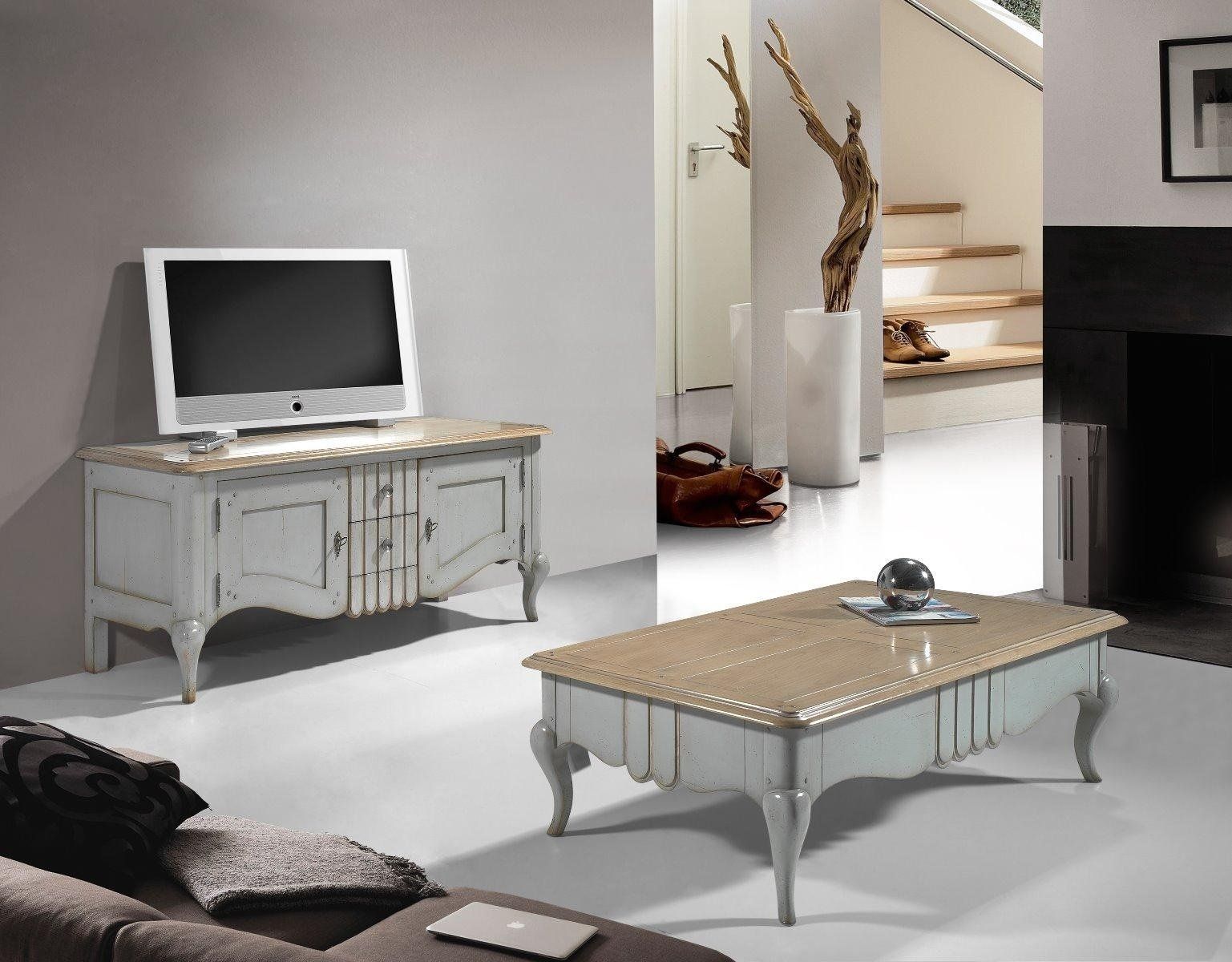 table basse rectangulaire emilie 4 tiroirs 