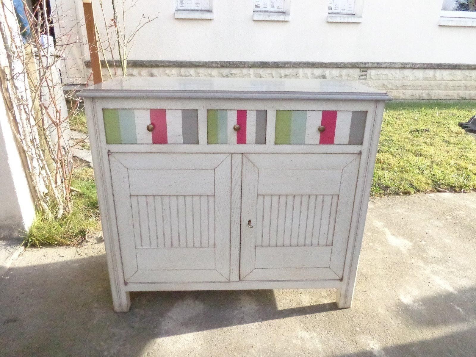 Meuble Square 2 portes 3 tiroirs -* L. 103 X H. 90 X P. 45