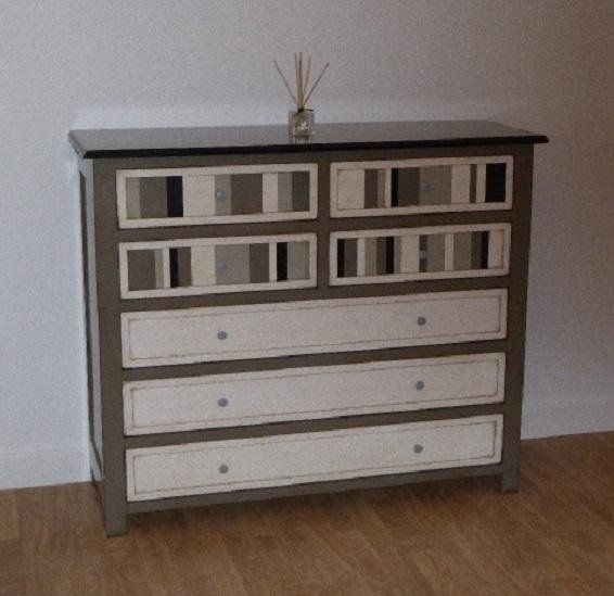 Commode 7 tiroirs L.120 x H.100 x P.42