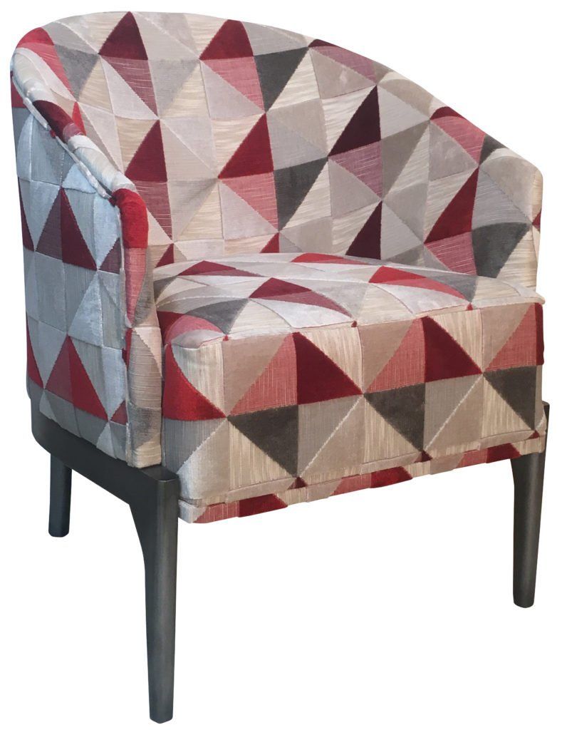 fauteuil victor rouge