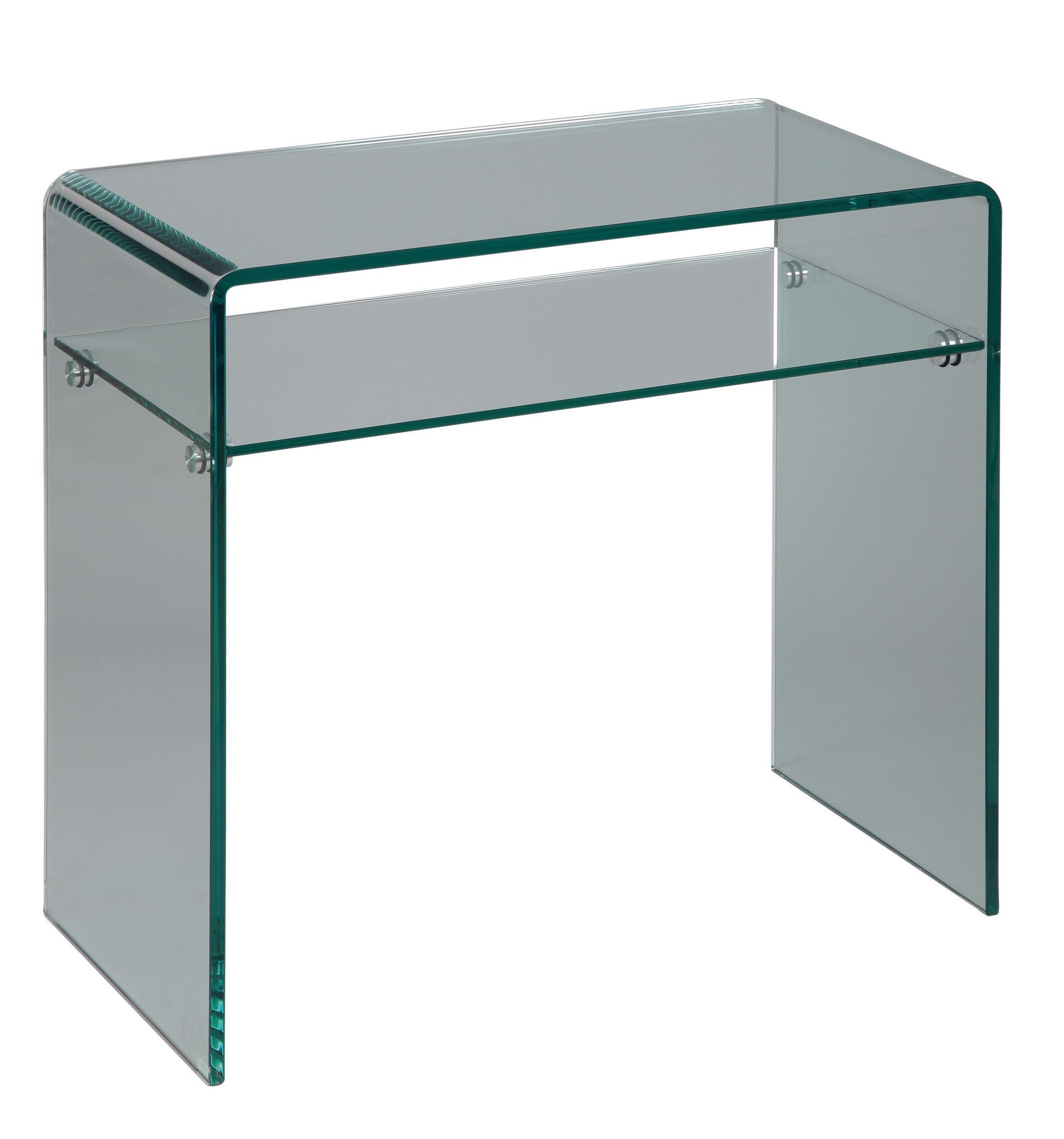 console en verre