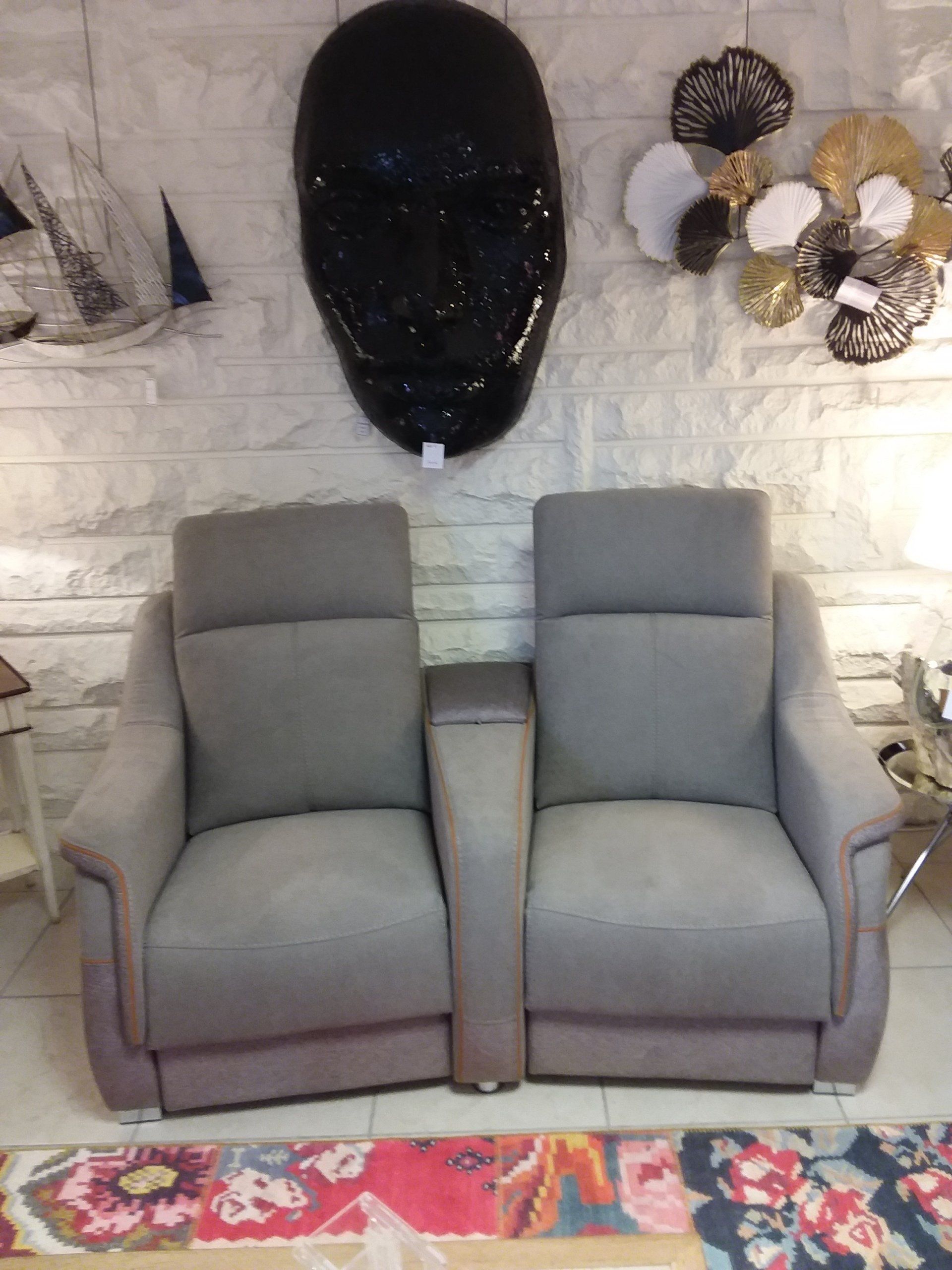 canapé multimédia sofia relax électrique