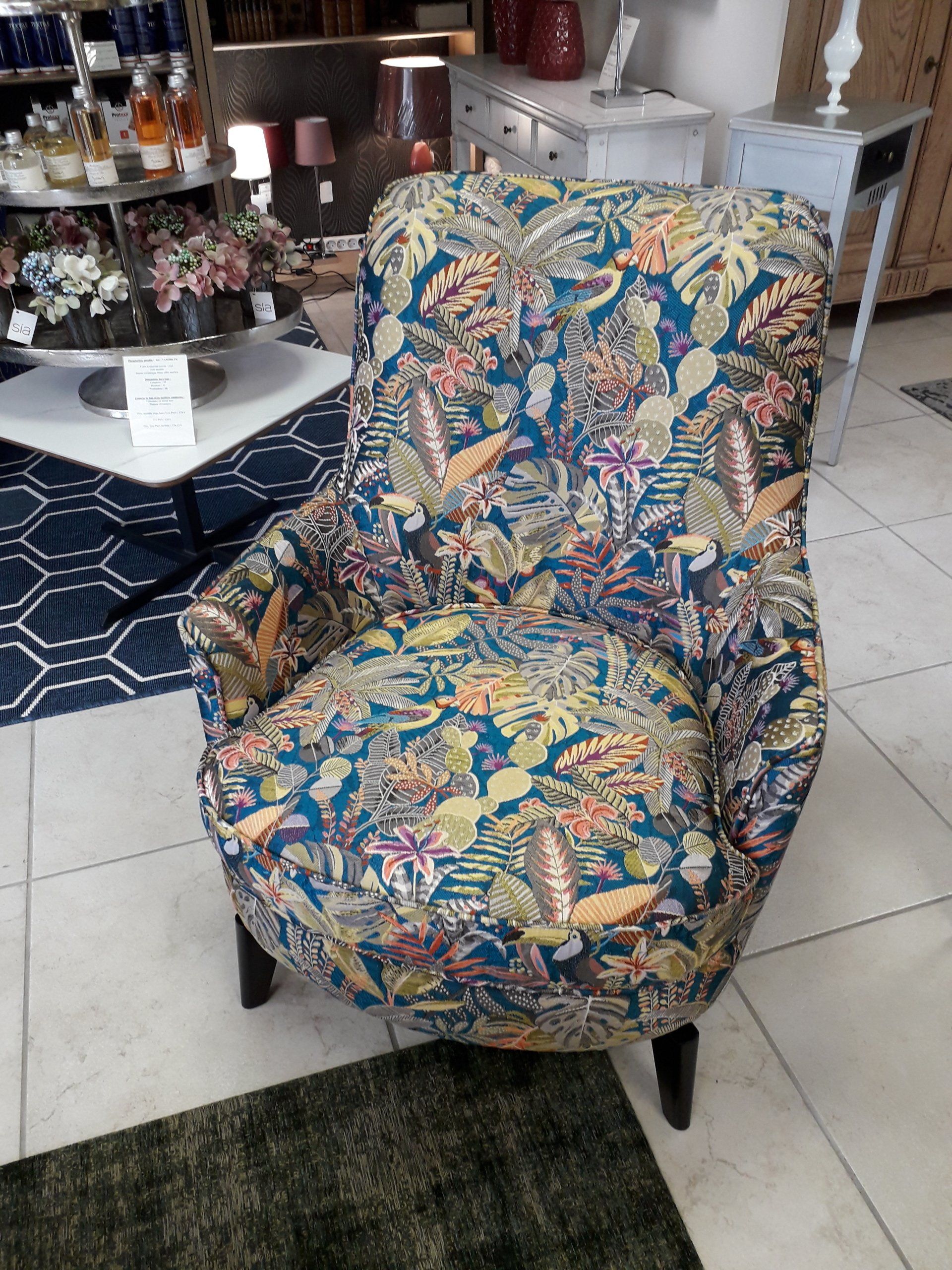 fauteuil flora