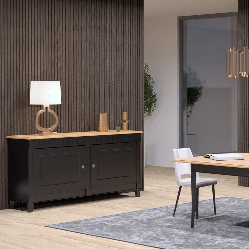 BUFFET BAS ORSAY 2 PORTES 2 TIROIRS