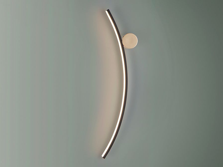 APPLIQUE LED NOIR MATE ET OR H. 58 SC522744