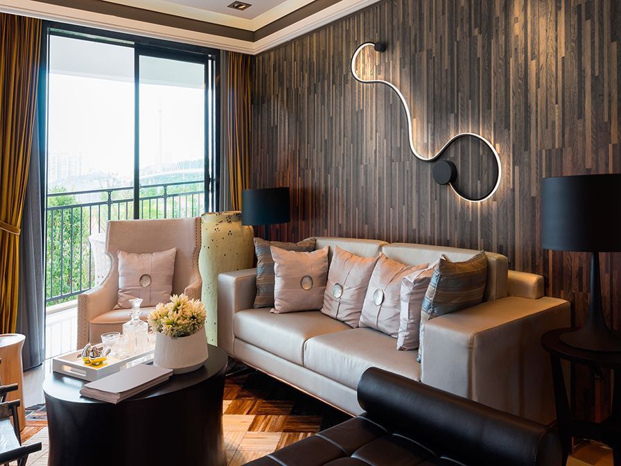 APPLIQUE LED NOIRE MATE SC227018