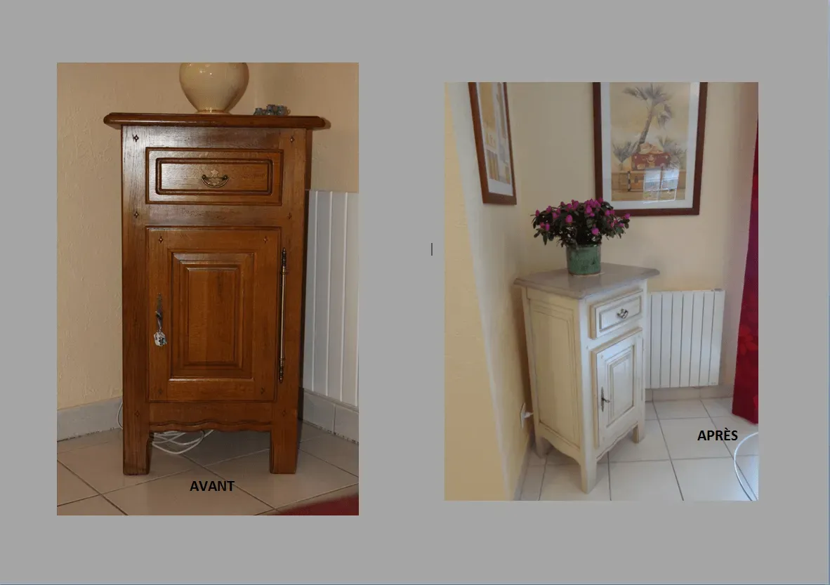 RELOOKING CONFITURIER 1 PORTE 1 TIROIR