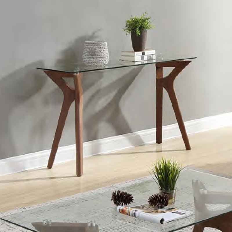  console linda dessus verre 