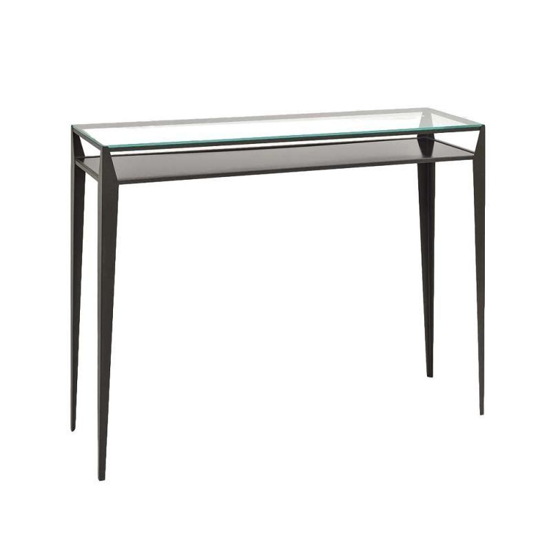 CONSOLE SABRE GM PLATEAU VERRE
STRUCTURE METAL ANTHRACITE