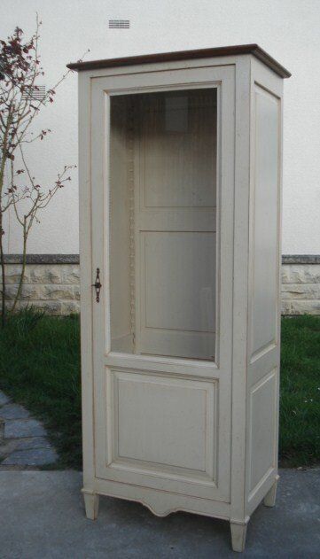 bonnetière 1 porte vitrée