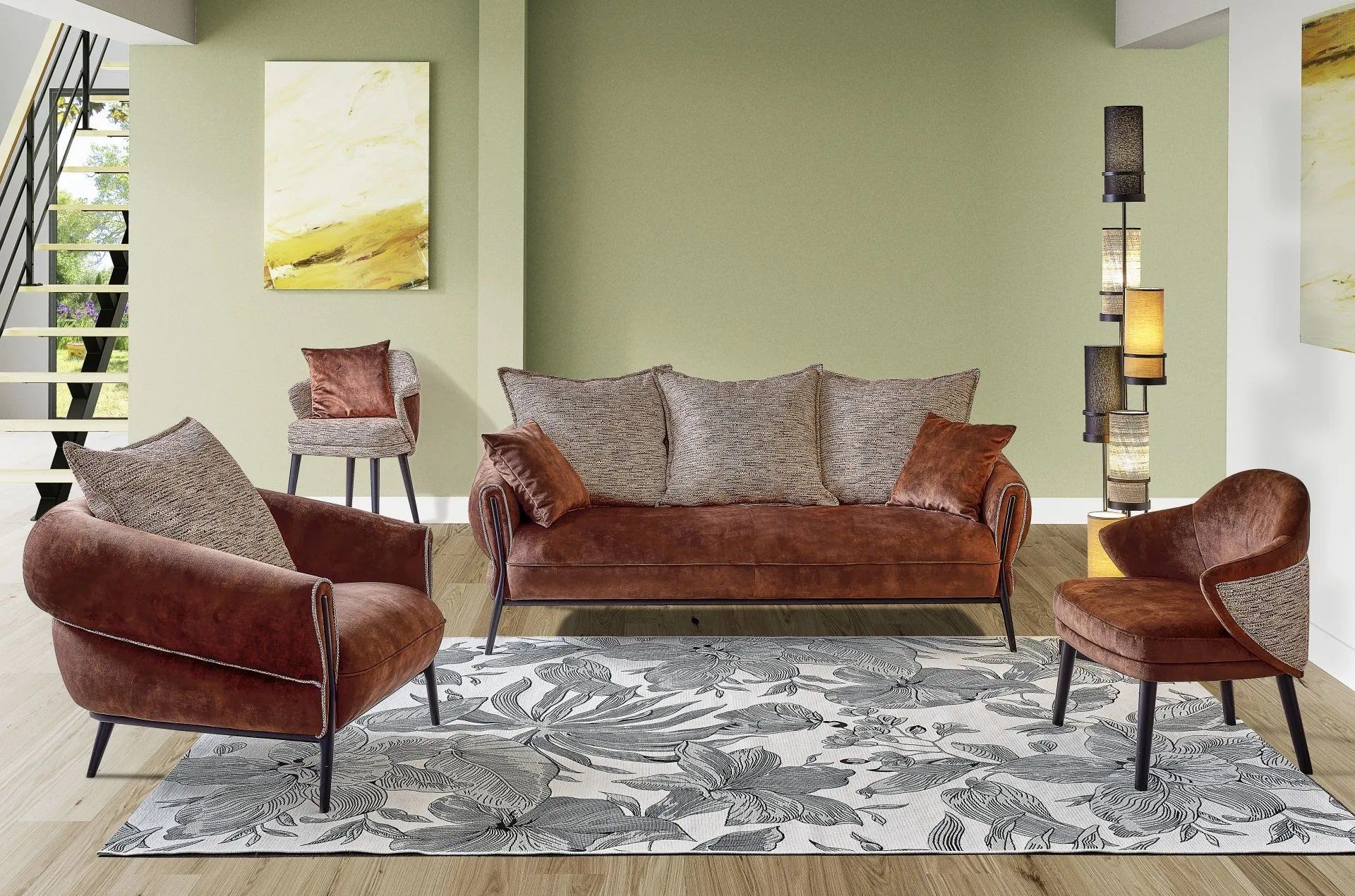 ENSEMBLE SALON GIULIA - NOUVEAUTÉ AVRIL 2022