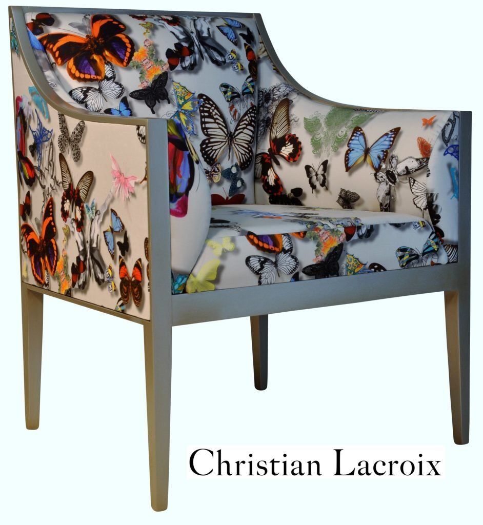 fauteuil guillaume tissu christian lacroix