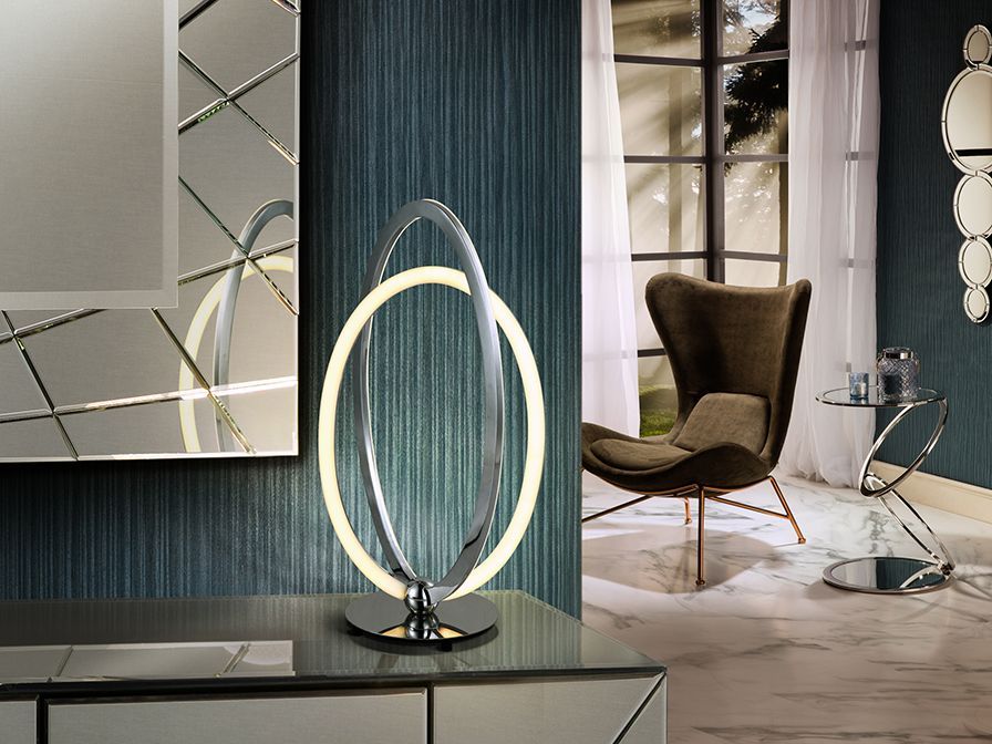 LAMPE LED CHROMEE SC814133