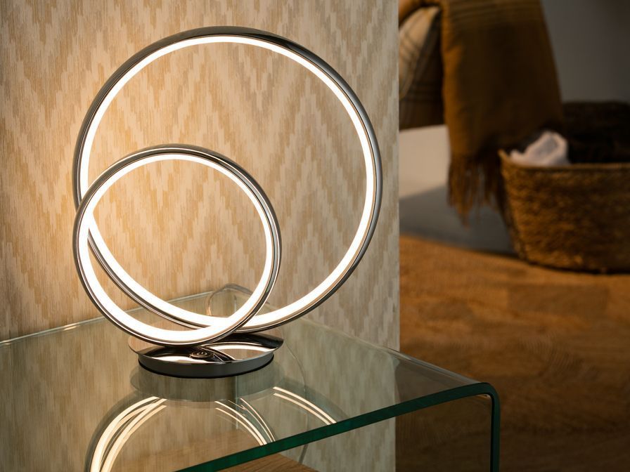 LAMPE LED H.32 CHROMEE SC614082